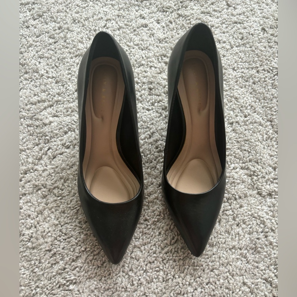 Black heels